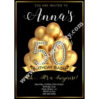 50th Birthday Welcome Sign